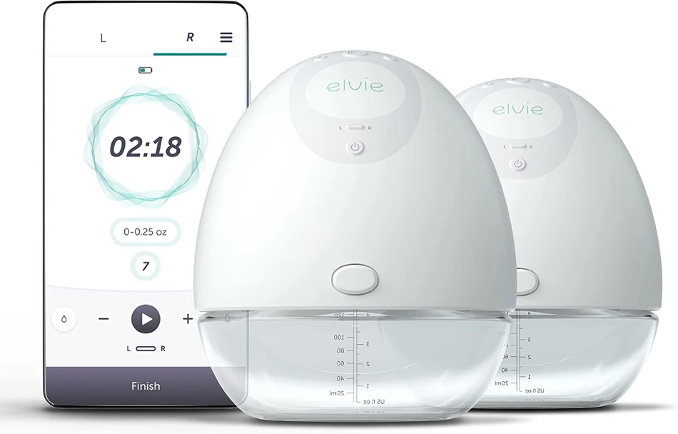 Evie breast pump