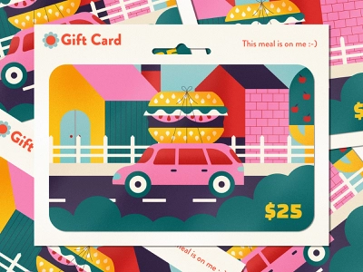 food delivery gift card