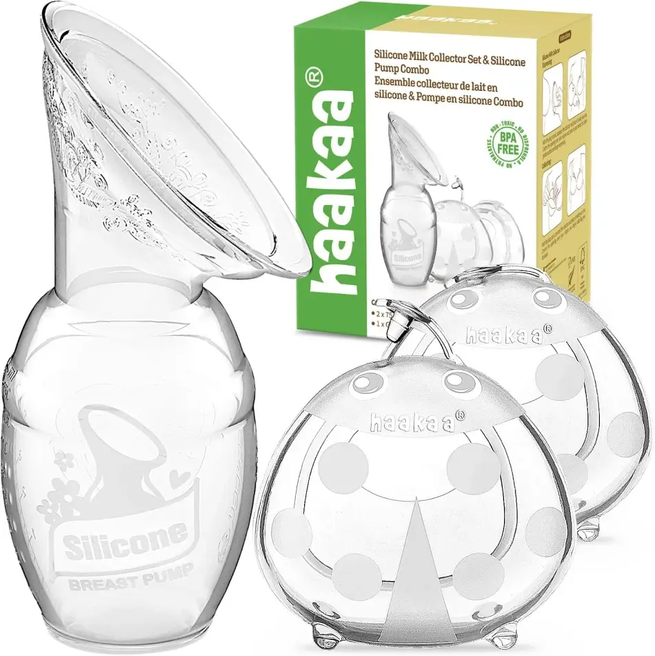 haaka lady bug and manual breast pump