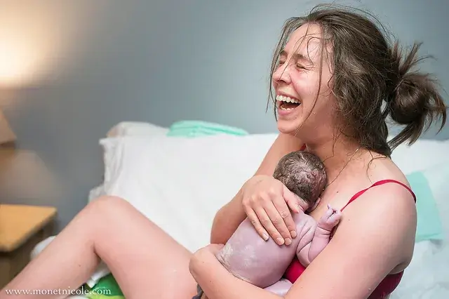 laughing mumma