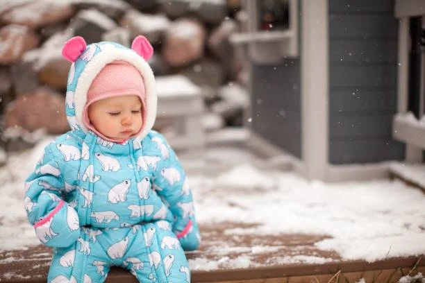 baby snow suit